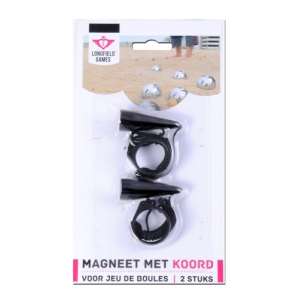 Magneet met koord 2 stuks
