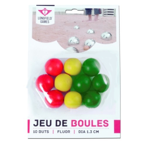 Jeu de boules butbal FLUOR 10st
