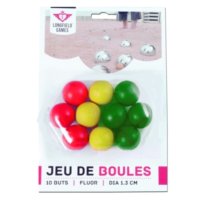 Jeu de boules butbal FLUOR 10st