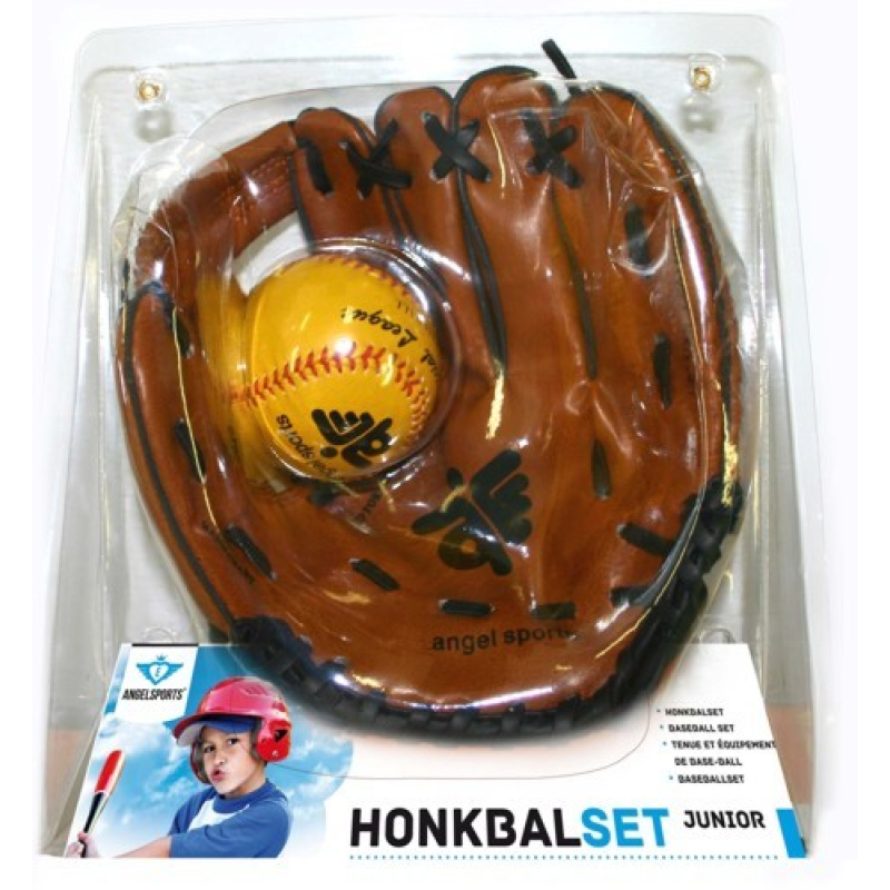 Honkbalhandschoen-Set met bal