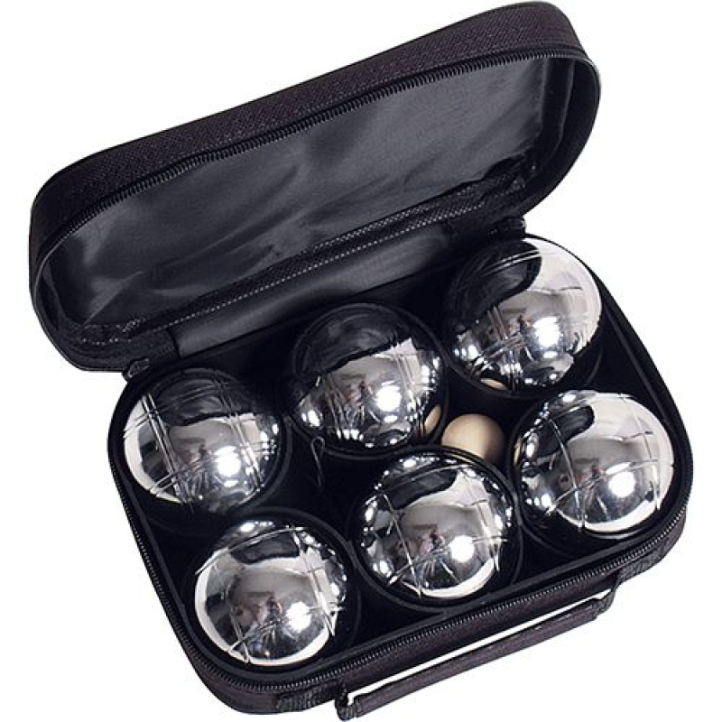 Jeu de boules set metaal (6st.)