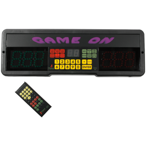 Game On Scorebord with Remote(Afstandsbediening)