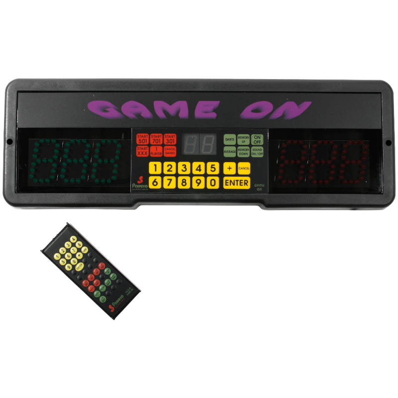 Game On Scorebord with Remote(Afstandsbediening)