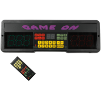 Game On Scorebord with Remote(Afstandsbediening)