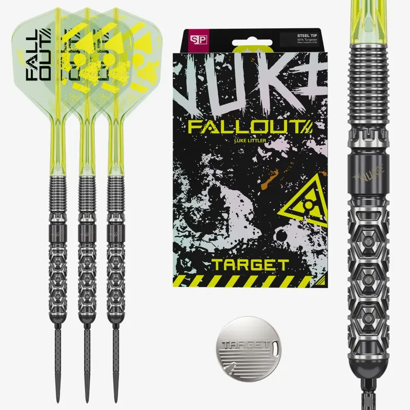 Target Luke Littler Nuke Fallout SP Steeltip 90%