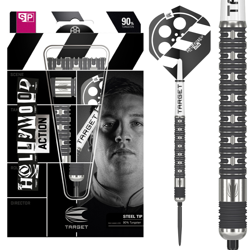 Target Steeltip Chris Dobey Hollywood Action 90% Swiss