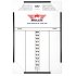 Scoreboard Basic Glass 45*30 cm