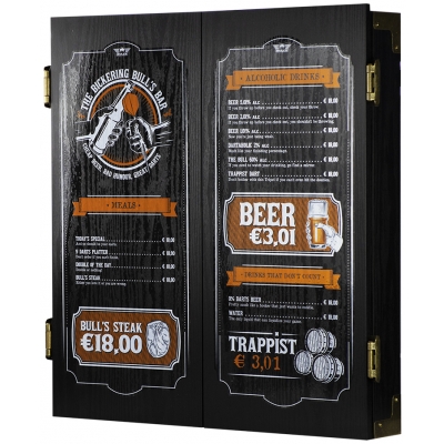 Beer Menu Wooden Cabinet Classic